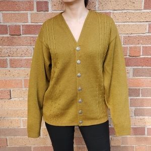 Kaso Knit Cardigan Sweater XL